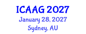 International Conference on Advanced and Applied Geomechanics (ICAAG) January 28, 2027 - Sydney, Australia