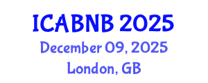 International Conference on Advanced Biomedicine and Network Biology (ICABNB) December 09, 2025 - London, United Kingdom