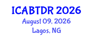 International Conference on Advanced Building Technologies and Disaster Reduction (ICABTDR) August 09, 2026 - Lagos, Nigeria