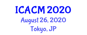 International Conference on Advanced Composite Materials (ICACM) August 26, 2020 - Tokyo, Japan