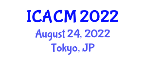 International Conference on Advanced Composite Materials (ICACM) August 24, 2022 - Tokyo, Japan
