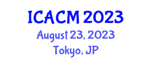 International Conference on Advanced Composite Materials (ICACM) August 23, 2023 - Tokyo, Japan