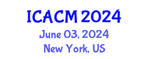 International Conference on Advanced Composite Materials (ICACM) June 03, 2024 - New York, United States