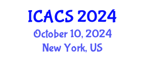 International Conference on Advanced Computing Systems (ICACS) October 10, 2024 - New York, United States