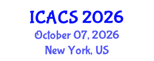 International Conference on Advanced Computing Systems (ICACS) October 07, 2026 - New York, United States