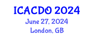 International Conference on Advanced Cosmetic Dentistry and Orthodontics (ICACDO) June 27, 2024 - London, United Kingdom