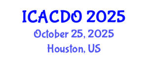 International Conference on Advanced Cosmetic Dentistry and Orthodontics (ICACDO) October 25, 2025 - Houston, United States