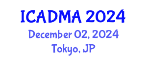 International Conference on Advanced Data Mining and Applications (ICADMA) December 02, 2024 - Tokyo, Japan