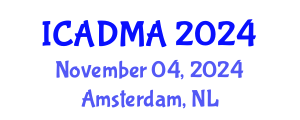 International Conference on Advanced Data Mining and Applications (ICADMA) November 04, 2024 - Amsterdam, Netherlands