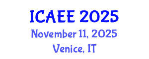 International Conference on Advanced Earthworks Engineering (ICAEE) November 11, 2025 - Venice, Italy