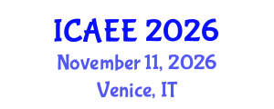 International Conference on Advanced Earthworks Engineering (ICAEE) November 11, 2026 - Venice, Italy