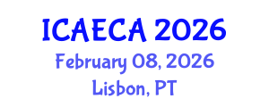 International Conference on Advanced Engineering Computing and Applications (ICAECA) February 08, 2026 - Lisbon, Portugal