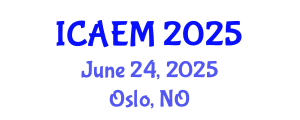 International Conference on Advanced Engineering Materials (ICAEM) June 24, 2025 - Oslo, Norway