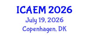 International Conference on Advanced Engineering Materials (ICAEM) July 19, 2026 - Copenhagen, Denmark