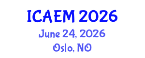 International Conference on Advanced Engineering Materials (ICAEM) June 24, 2026 - Oslo, Norway