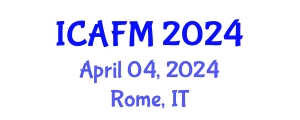 International Conference on Advanced Functional Materials (ICAFM) April 04, 2024 - Rome, Italy