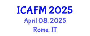 International Conference on Advanced Functional Materials (ICAFM) April 08, 2025 - Rome, Italy