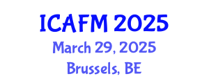 International Conference on Advanced Functional Materials (ICAFM) March 29, 2025 - Brussels, Belgium