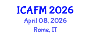 International Conference on Advanced Functional Materials (ICAFM) April 08, 2026 - Rome, Italy