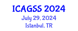 International Conference on Advanced Geotechnical Systems and Structures (ICAGSS) July 29, 2024 - Istanbul, Turkey