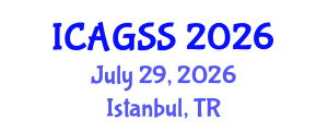 International Conference on Advanced Geotechnical Systems and Structures (ICAGSS) July 29, 2026 - Istanbul, Turkey