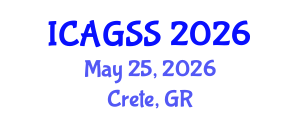 International Conference on Advanced Geotechnical Systems and Structures (ICAGSS) May 25, 2026 - Crete, Greece International Conference on Advanced Geotechnical Systems and Structures (ICAGSS) May 25, 2026 - Crete, Greece