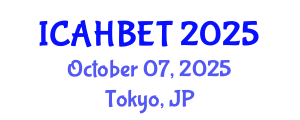 International Conference on Advanced Hydrogen-Based Energy Technologies (ICAHBET) October 07, 2025 - Tokyo, Japan