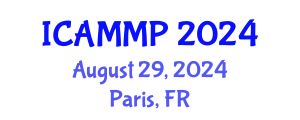 International Conference on Advanced in Materials and Manufacturing Processes (ICAMMP) August 29, 2024 - Paris, France