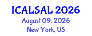 International Conference on Advanced Language Sciences and Applied Linguistics (ICALSAL) August 09, 2026 - New York, United States