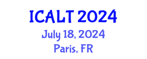 International Conference on Advanced Learning Technologies (ICALT) July 18, 2024 - Paris, France