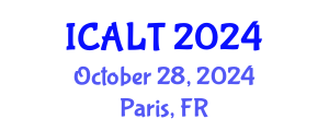 International Conference on Advanced Learning Technologies (ICALT) October 28, 2024 - Paris, France