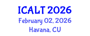 International Conference on Advanced Learning Technologies (ICALT) February 02, 2026 - Havana, Cuba International Conference on Advanced Learning Technologies (ICALT) February 02, 2026 - Havana, Cuba