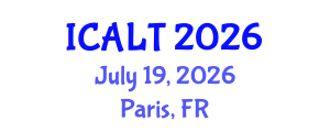 International Conference on Advanced Learning Technologies (ICALT) July 19, 2026 - Paris, France