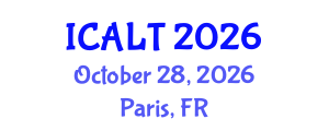 International Conference on Advanced Learning Technologies (ICALT) October 28, 2026 - Paris, France