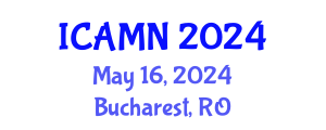 International Conference on Advanced Materials and Nanotechnology (ICAMN) May 16, 2024 - Bucharest, Romania