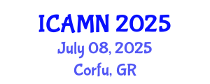 International Conference on Advanced Materials and Nanotechnology (ICAMN) July 08, 2025 - Corfu, Greece