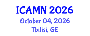 International Conference on Advanced Materials and Nanotechnology (ICAMN) October 04, 2026 - Tbilisi, Georgia