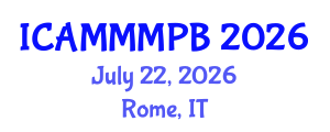 International Conference on Advanced Medical Microbiology, Microbial Physiology and Biochemistry (ICAMMMPB) July 22, 2026 - Rome, Italy