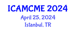 International Conference on Advanced Motion Control and Mechanical Engineering (ICAMCME) April 25, 2024 - Istanbul, Turkey