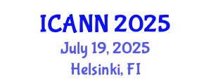 International Conference on Advanced Nanoscience and Nanobiotechnology (ICANN) July 19, 2025 - Helsinki, Finland