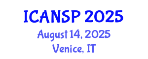 International Conference on Advanced Nursing Science and Practice (ICANSP) August 14, 2025 - Venice, Italy International Conference on Advanced Nursing Science and Practice (ICANSP) August 14, 2025 - Venice, Italy