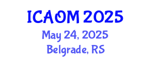 International Conference on Advanced Operations Management (ICAOM) May 24, 2025 - Belgrade, Serbia