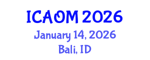 International Conference on Advanced Operations Management (ICAOM) January 14, 2026 - Bali, Indonesia