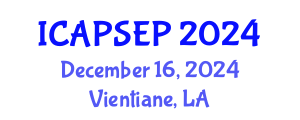 International Conference on Advanced Pedagogical Sciences and Educational Policies (ICAPSEP) December 16, 2024 - Vientiane, Laos