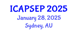 International Conference on Advanced Pedagogical Sciences and Educational Policies (ICAPSEP) January 28, 2025 - Sydney, Australia