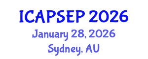 International Conference on Advanced Pedagogical Sciences and Educational Policies (ICAPSEP) January 28, 2026 - Sydney, Australia