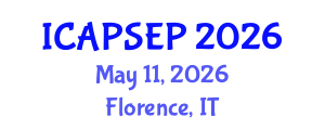 International Conference on Advanced Pedagogical Sciences and Educational Policies (ICAPSEP) May 11, 2026 - Florence, Italy International Conference on Advanced Pedagogical Sciences and Educational Policies (ICAPSEP) May 11, 2026 - Florence, Italy