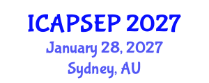 International Conference on Advanced Pedagogical Sciences and Educational Policies (ICAPSEP) January 28, 2027 - Sydney, Australia
