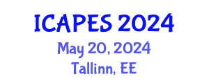 International Conference on Advanced Pedagogy and Educational Sciences (ICAPES) May 20, 2024 - Tallinn, Estonia