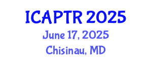 International Conference on Advanced Pharmaceutical Technology and Research (ICAPTR) June 17, 2025 - Chisinau, Republic of Moldova